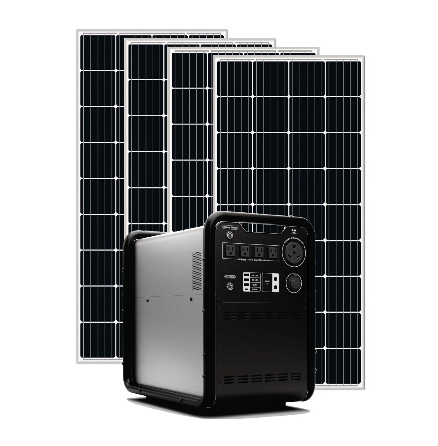 Hysolis MPS3K 4,500Wh / 3,000W Portable Power Station Setup + Choose Your Custom Bundle Option | Complete Solar Kit