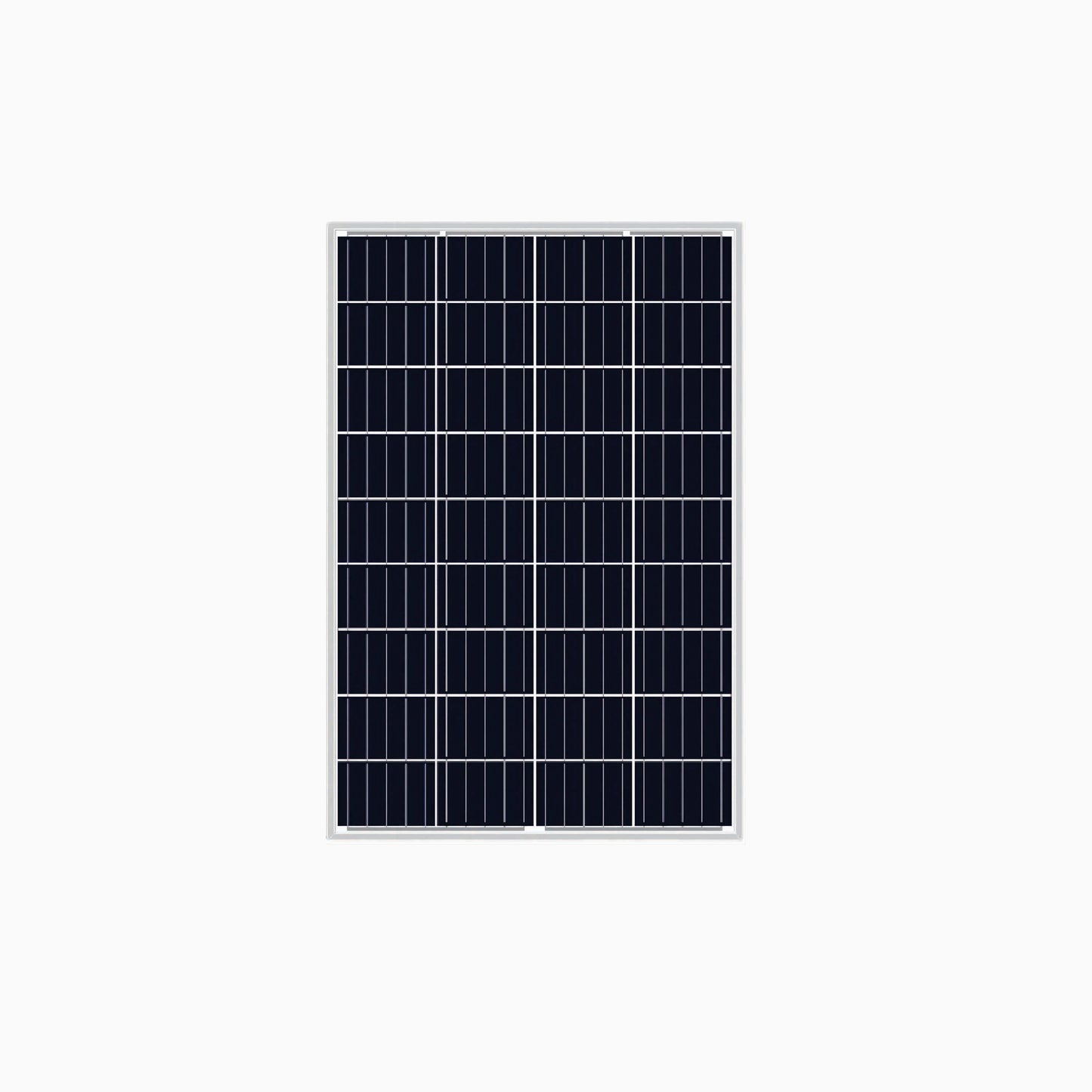 100 Watt Solar Panel | High Efficiency 12V Polycrystalline | 25-Year Power Output Warranty
