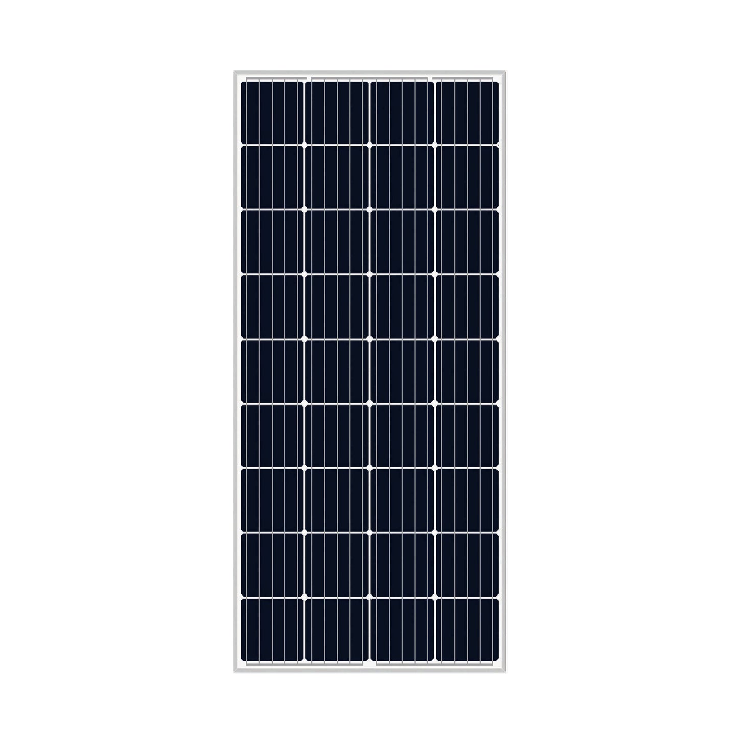 200 Watt Solar Panel | High Efficiency 12V Monocrystalline (20% Efficiency) | 25-Year Power Output Warranty